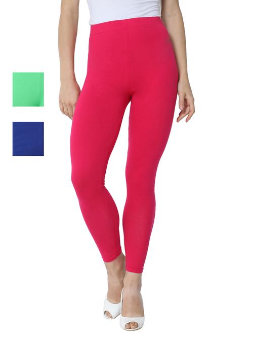 set of 3 solid legging - 18222182 - Very Small Image - 1