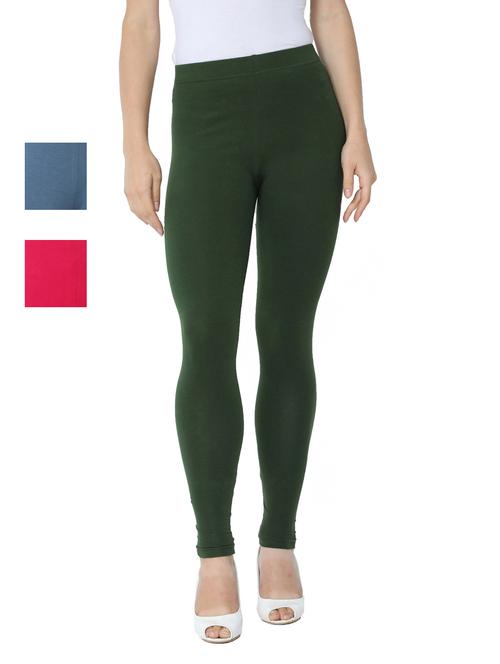 set of 2 solid legging - 18222228 - Very Small Image - 1