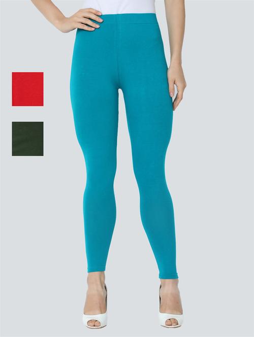 set of 3 solid legging - 18222290 - Very Small Image - 1