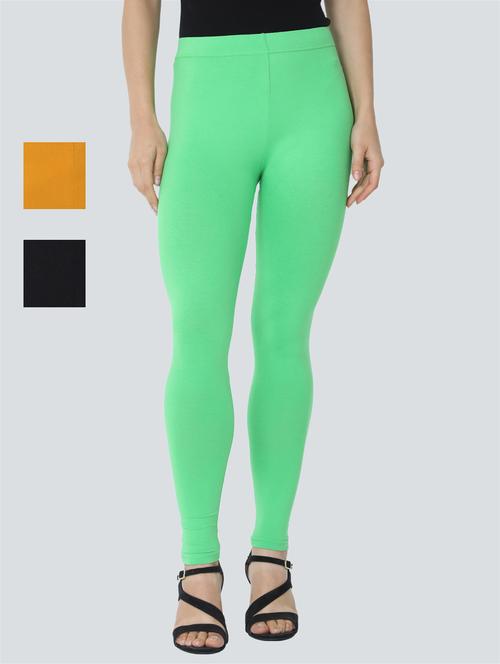 set of 3 solid legging - 18222295 - Very Small Image - 1