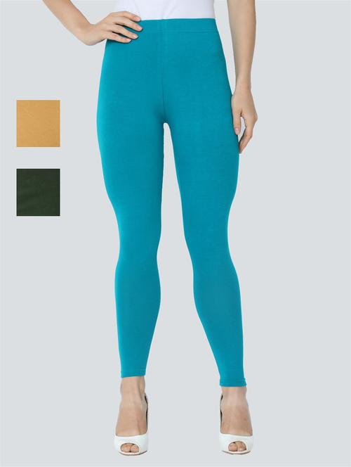 set of 3 solid legging - 18222336 - Very Small Image - 1