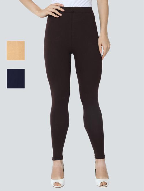 set of 3 solid legging - 18222388 - Very Small Image - 1