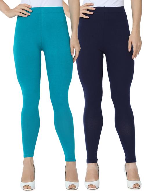 set of 2 solid legging - 18222505 - Very Small Image - 1