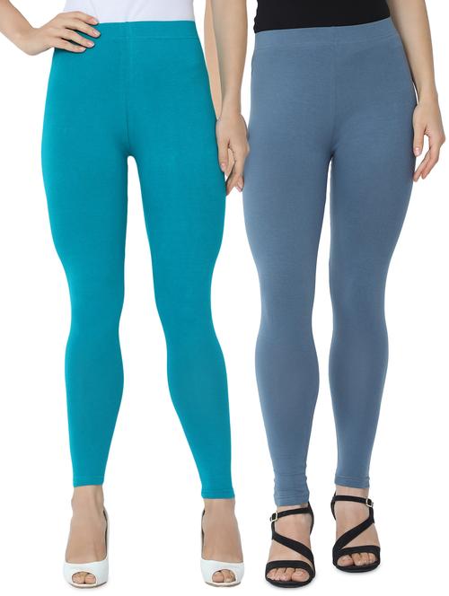 set of 2 solid legging - 18222510 - Very Small Image - 1