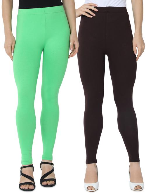 set of 2 solid legging - 18222534 - Very Small Image - 1