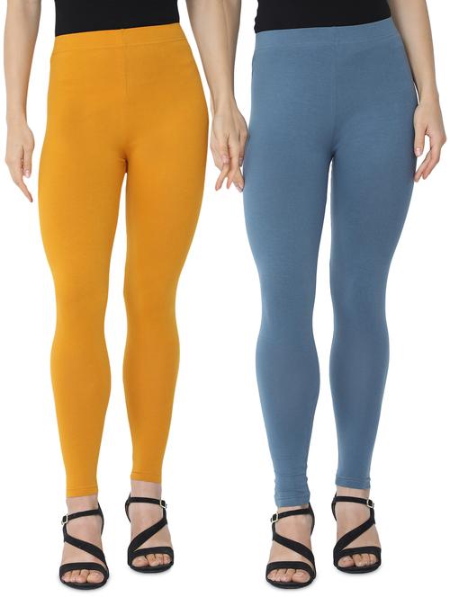set of 2 solid legging - 18222536 - Very Small Image - 1