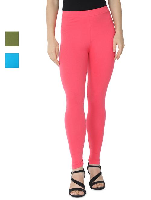 set of 3 multi color legging - 18222548 - Very Small Image - 1