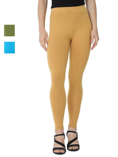 set of 3 multi color legging - 18222556 - Very Small Image - 1