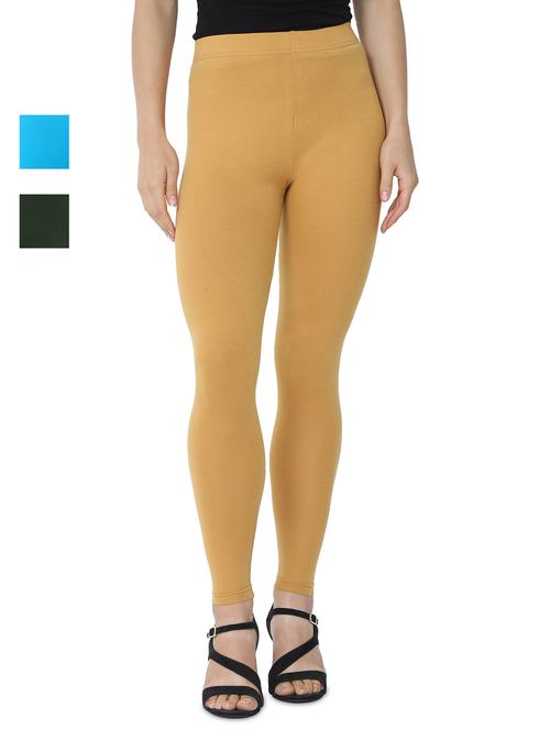 set of 3 solid legging - 18222573 - Very Small Image - 1