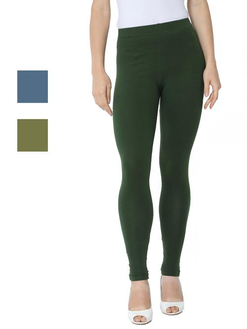set of 3 solid legging - 18222686 - Very Small Image - 1