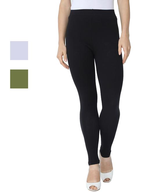 set of 3 solid legging - 18222696 - Very Small Image - 1
