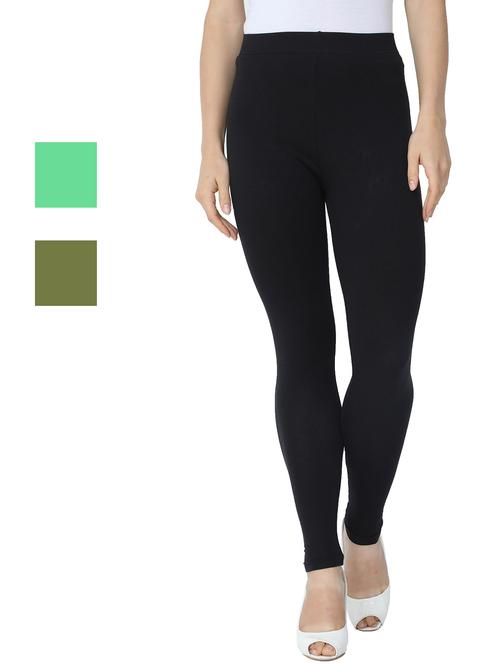 set of 3 solid legging - 18222700 - Very Small Image - 1