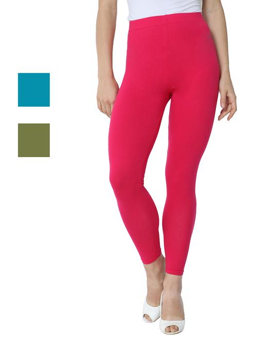 set of 3 solid legging - 18222726 - Very Small Image - 1