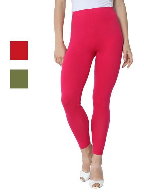 set of 3 solid legging - 18222727 - Very Small Image - 1