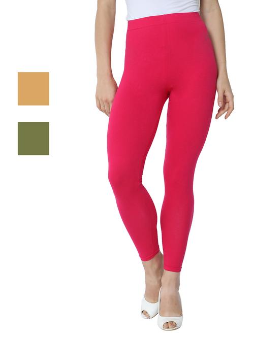 set of 3 solid legging - 18222730 - Very Small Image - 1