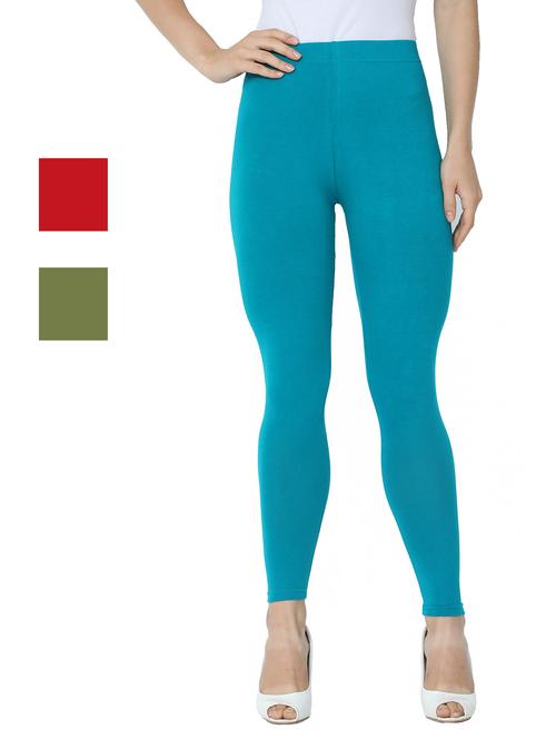 set of 3 solid legging - 18222738 - Very Small Image - 1