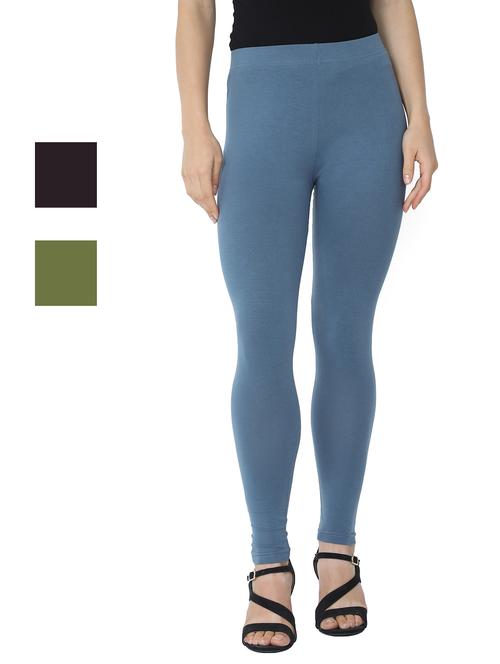 set of 3 solid legging - 18222777 - Very Small Image - 1