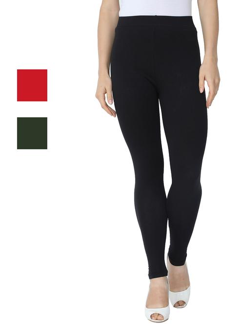 set of 3 solid legging - 18222787 - Very Small Image - 1