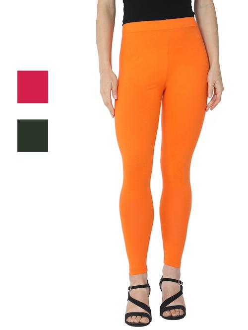 set of 3 solid legging - 18222814 - Very Small Image - 1