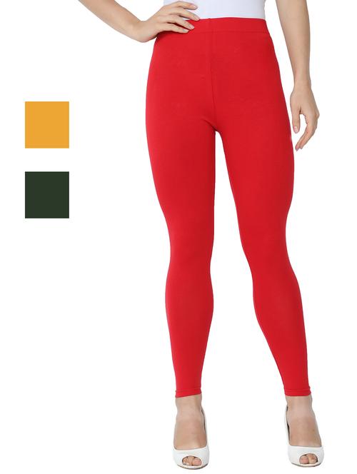 set of 3 solid legging - 18222846 - Very Small Image - 1