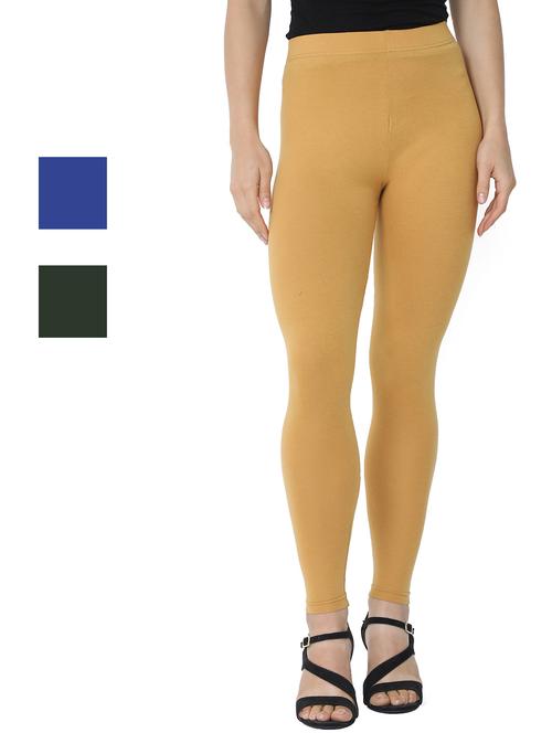 set of 3 solid legging - 18222868 - Very Small Image - 1