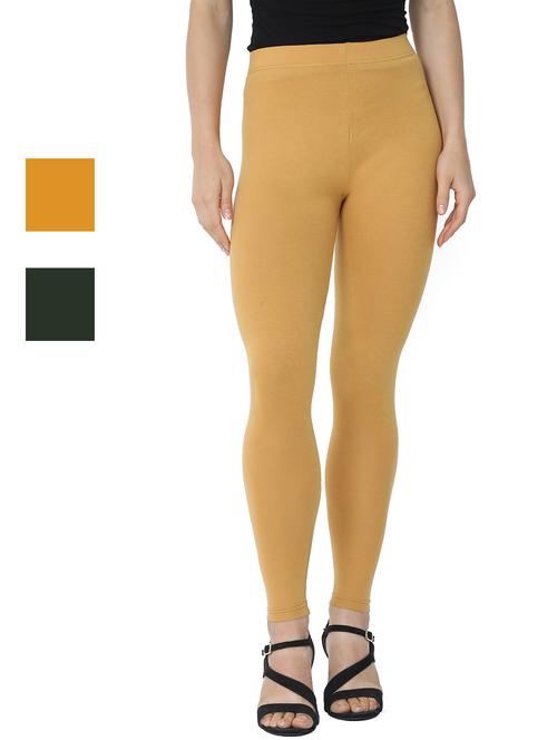 set of 3 solid leggings - 18222870 - Very Small Image - 1