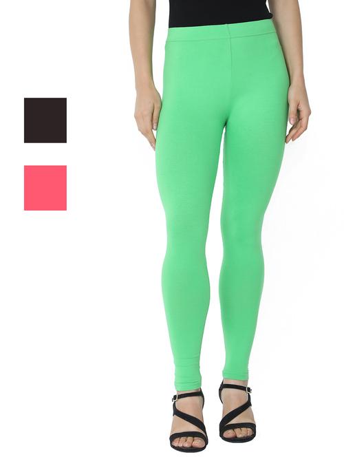 set of 3 solid legging - 18223043 - Very Small Image - 1
