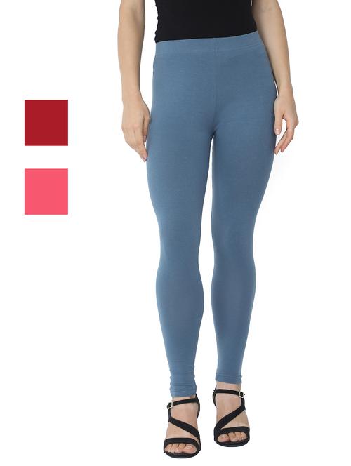 set of 3 solid legging - 18223049 - Very Small Image - 1