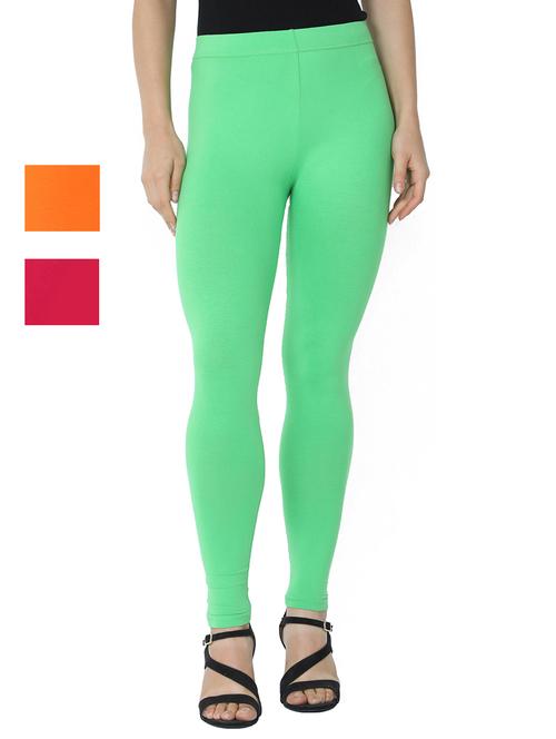set of 3 solid legging - 18223074 - Very Small Image - 1