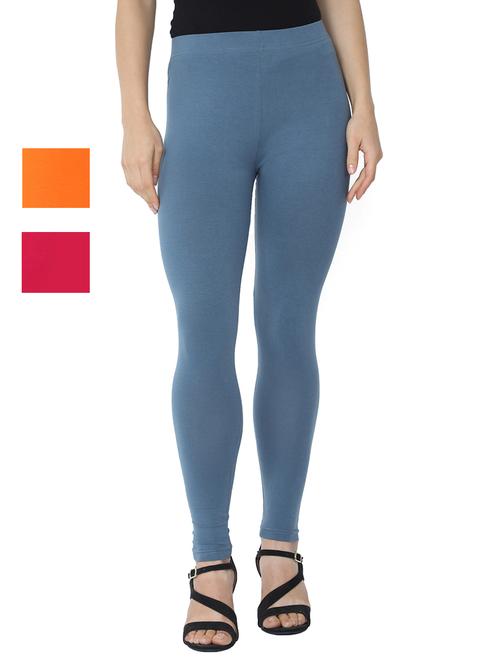 set of 3 solid legging - 18223076 - Very Small Image - 1