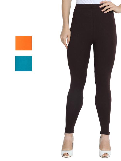 set of 3 solid legging - 18223089 - Very Small Image - 1