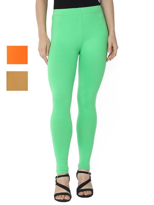 set of 3 solid legging - 18223097 - Very Small Image - 1