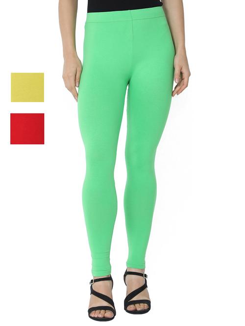 set of 3 solid legging - 18223151 - Very Small Image - 1