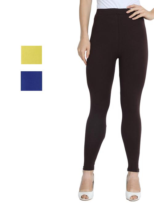 set of 3 solid legging - 18223163 - Very Small Image - 1