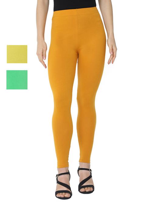 set of 3 solid legging - 18223165 - Very Small Image - 1