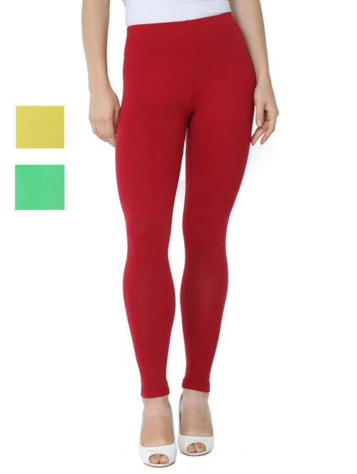 set of 3 solid legging - 18223167 - Very Small Image - 1