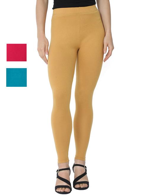 set of 3 solid legging - 18223183 - Very Small Image - 1