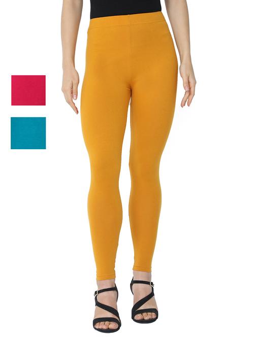 set of 3 solid legging - 18223186 - Very Small Image - 1