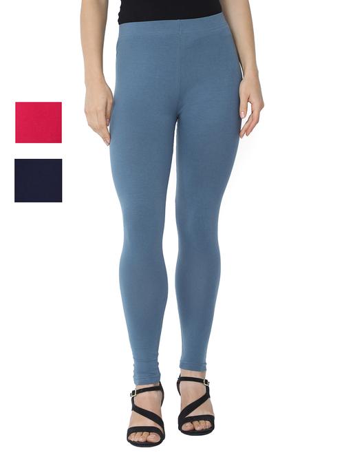 set of 3 solid legging - 18223214 - Very Small Image - 1