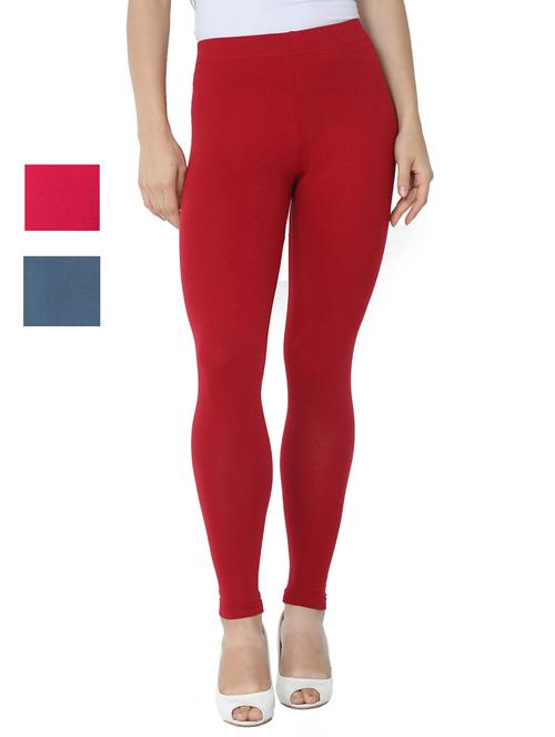 set of 3 solid legging - 18223218 - Very Small Image - 1
