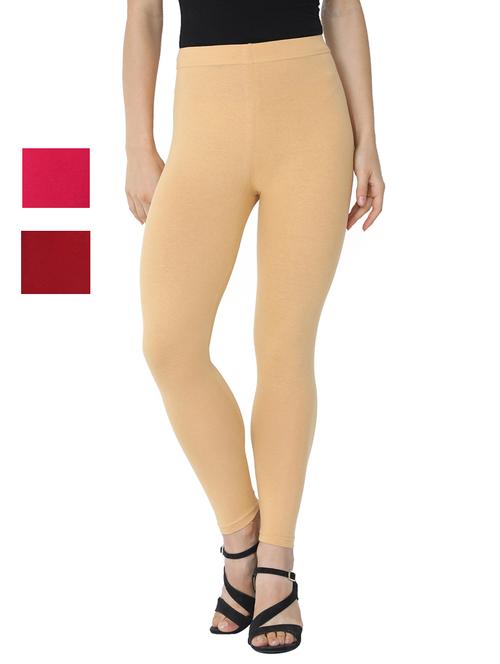set of 3 solid legging - 18223222 - Very Small Image - 1