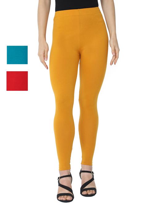 set of 3 solid legging - 18223229 - Very Small Image - 1