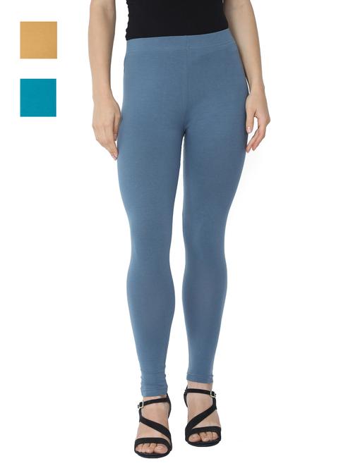 set of 3 solid legging - 18223254 - Very Small Image - 1