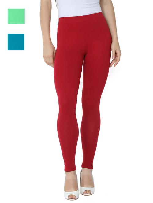 set of 3 solid legging - 18223266 - Very Small Image - 1