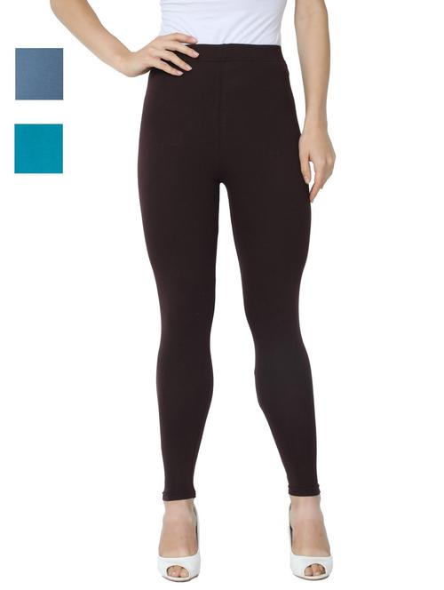 set of 3 solid legging - 18223274 - Very Small Image - 1