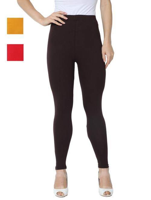 set of 3 solid legging - 18223294 - Very Small Image - 1