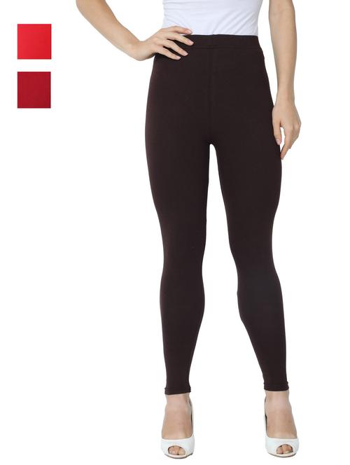 set of 3 solid legging - 18223299 - Very Small Image - 1