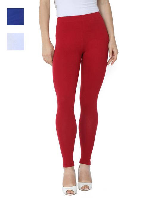 set of 3 solid legging - 18223320 - Very Small Image - 1
