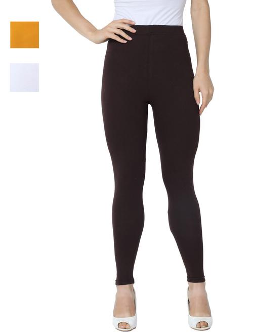 set of 3 solid legging - 18223330 - Very Small Image - 1