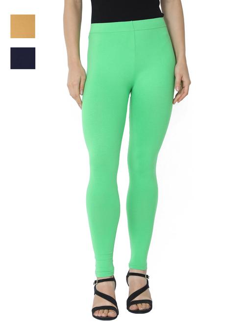set of 3 solid legging - 18223339 - Very Small Image - 1